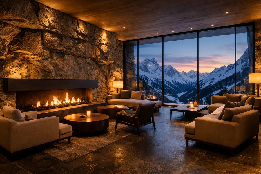 Illustrative image – traditional alpine stay